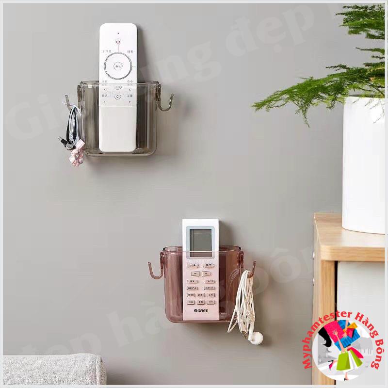[5⭐] Kệ trong cắm điều khiển, điện thoại dán tường ASWEI siêu chắc