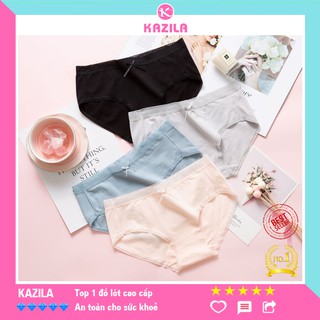 Quần lót nữ cotton đẹp, quần lót một màu mỏng nhẹ và mềm mịn Kazila QLH11 thumbnail