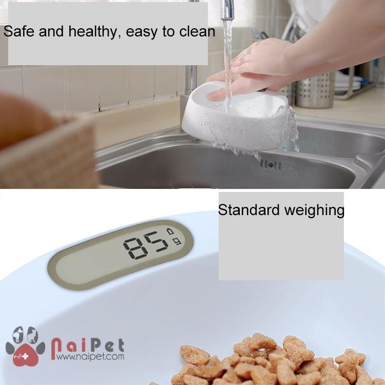 Bát Ăn Uống Kèm Cân Điện Tử Fresh Smart Antibacterial Bowl Petkit