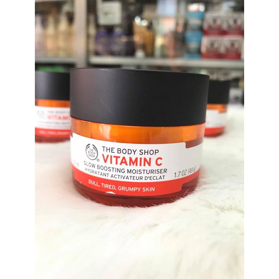 (48g) Kem dưỡng ẩm sáng da VITAMIN C THE BODY SHOP MADE IN UK