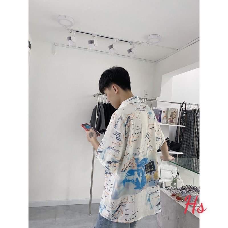 [ Mã WASTAPR giảm 10K đơn 50K] Áo sơ mi đường nét HSU1 | BigBuy360 - bigbuy360.vn