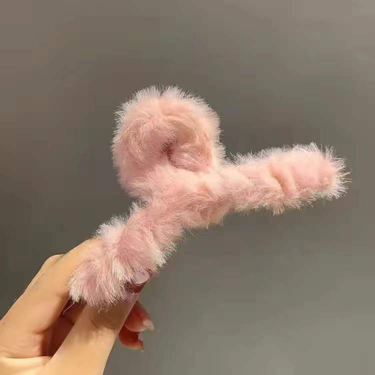 Kẹp Tóc Lông Nhung Thời Trang Thu Đông 2023