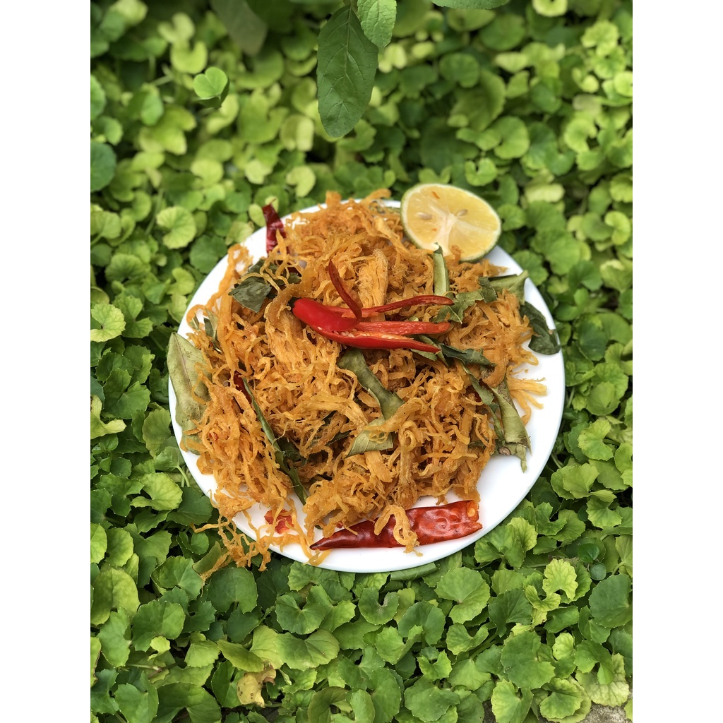 ( Hộp 130g+ gói 50g) Khô gà lá chanh 💥ẢNH SHOP CHỤP💥 hàng loại 1  thơm ngon chất lượng | BigBuy360 - bigbuy360.vn