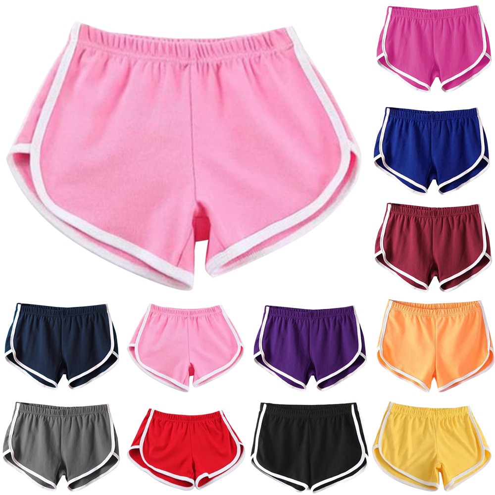 Quần short lưng cao thời trang năng động cho nữ