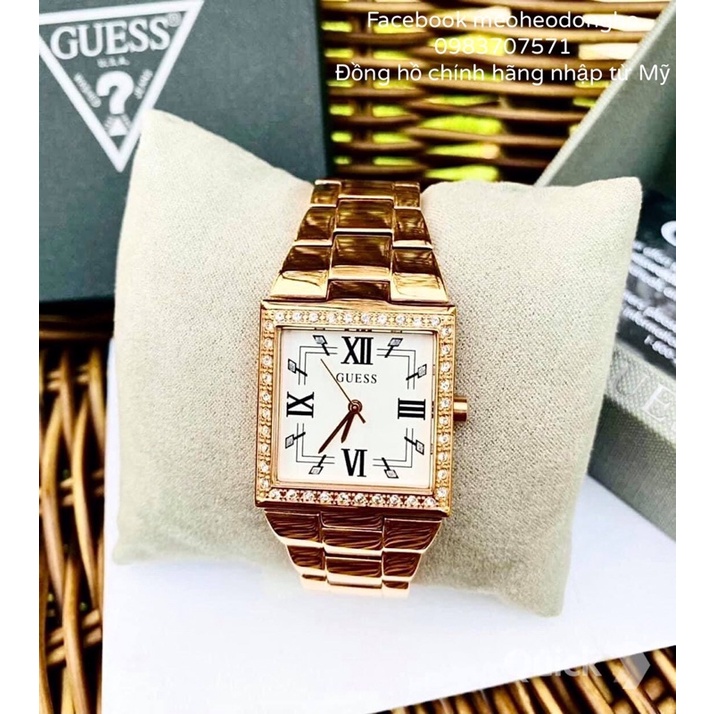 ĐỒNG HỒ NỮ GUESS SEXY BACK ROSE GOLD/GOLD