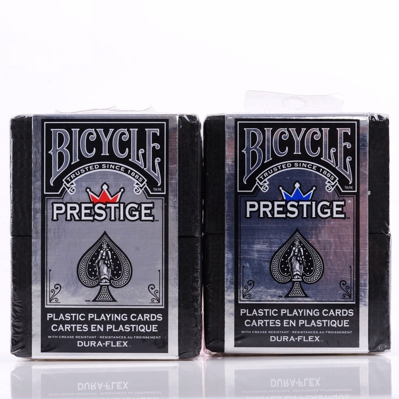 Bộ bài Bicycle Prestige bằng nhựa PVC chống thấm nước làm ảo thuật