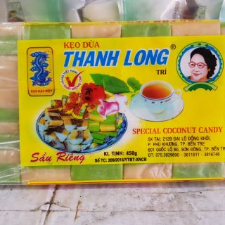 Kẹo dừa thanh long bến tre