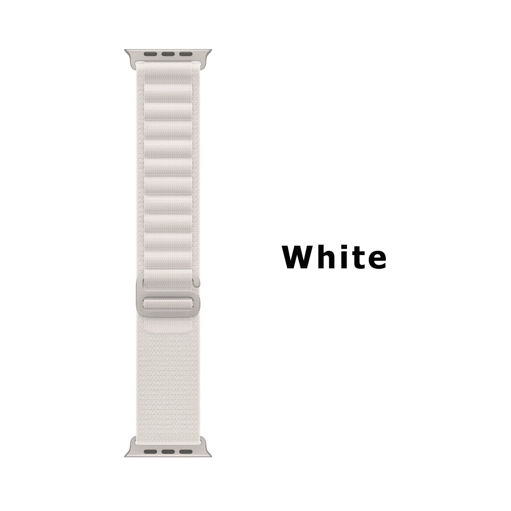 Dây Đeo Nylon Cho Đồng Hồ Thông Minh Apple Watch SE 8 7 6 5 4 3 Ultra 49mm 45mm 41mm 44mm 40mm 42mm 38mm