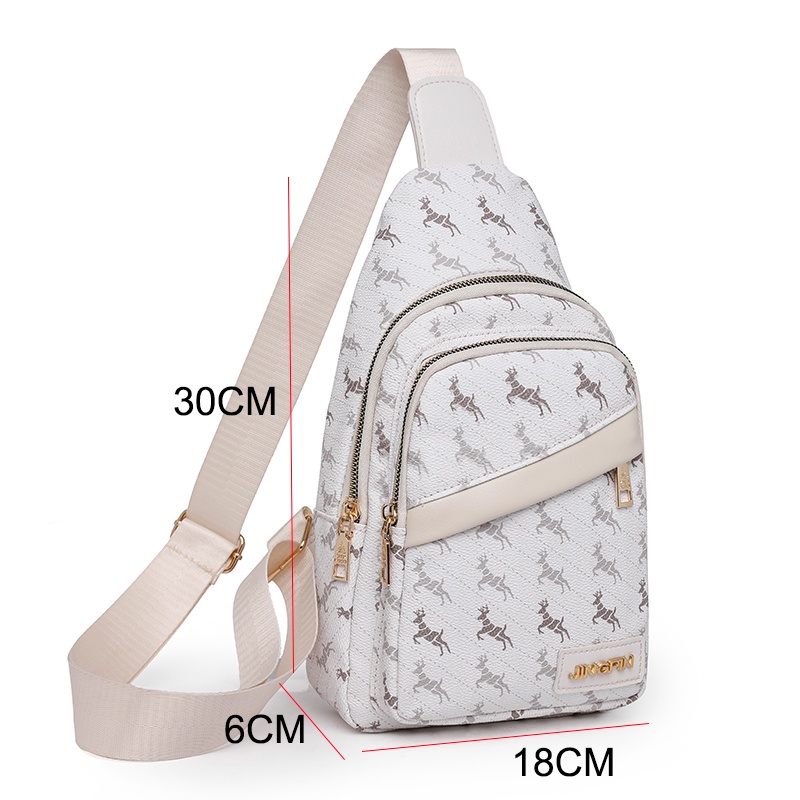 Túi Đeo Trước Ngực Đa Chức Năng Sức Chứa Lớn Phong Cách Ngọt Ngào Mẫu Mới Cho Nữ