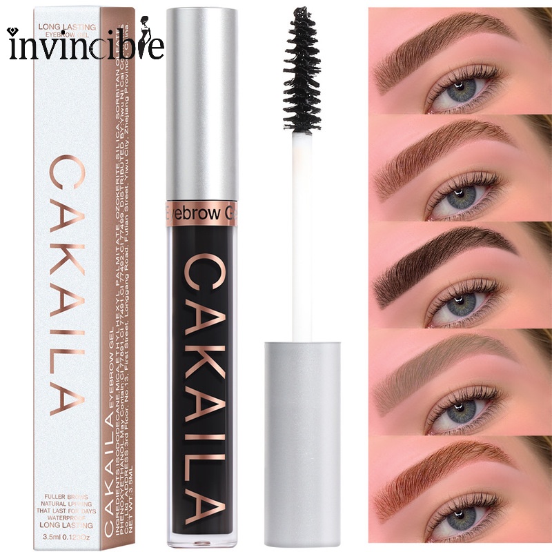 Kem Kẻ Lông Mày 3D Không Nhòe Chống Thấm Nước Lâu Trôi Màu Sắc Mịn Màng Dành Cho Người Mới Bắt Đầu