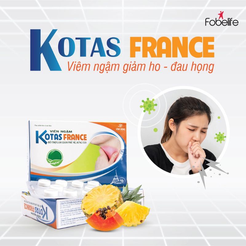 KOTAS FRANCE hộp 20 viên ngậm