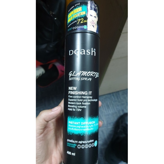 KEO XỊT TÓC DCASH GLAMORIZE SETTING SPRAY 400ML CHÍNH HÃNG - 8312