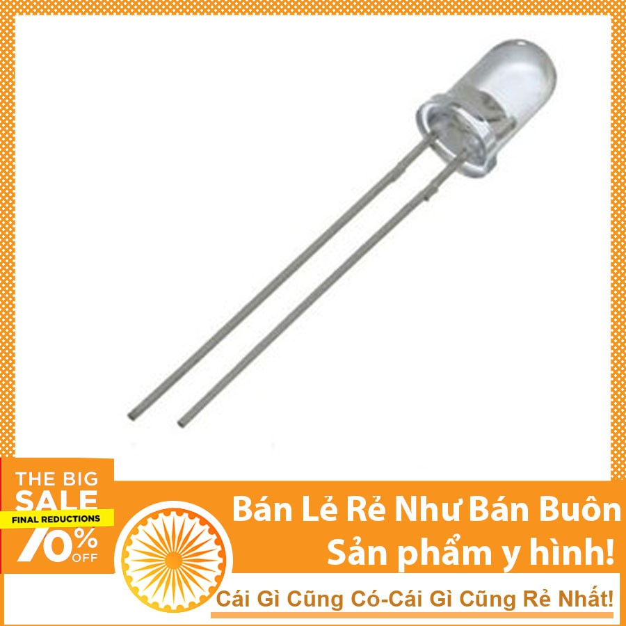 Led Hồng Ngoại 3mm (Phát-Thu)