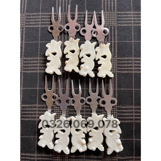 combo 5 Xiên chuối hoa quả cho chim