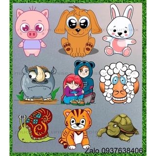 Hình ủi nhiệt bst animal dễ thương p2
