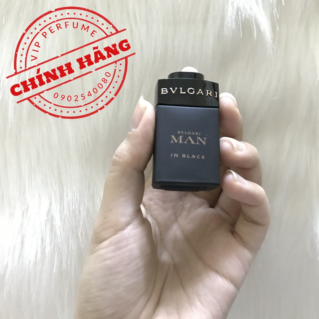[ mini ] Nước hoa nam chính hãng Bvlgari Man In Black EDP 5ml | BigBuy360 - bigbuy360.vn