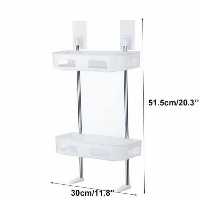 Kệ trên bồn cầu 2 tầng tiện lợi