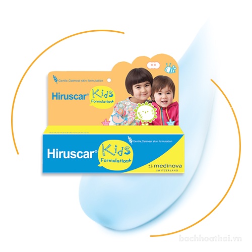 (Hot) Gel mờ şẹo cho trẻ nhỏ Hiruscar Kids Formulation