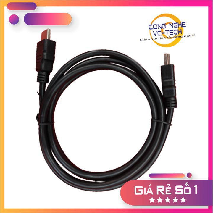 Cáp HDMI Tròn Zin 1.5m Chuẩn full HD 1080