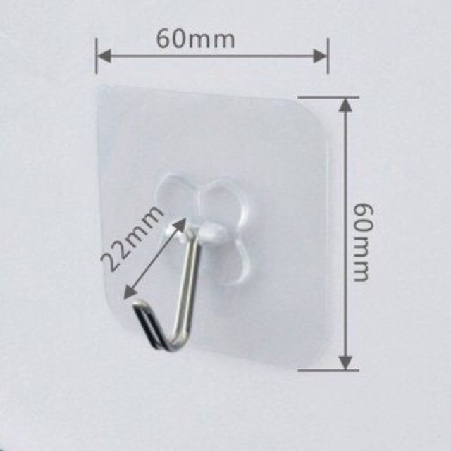 Combo 10 Móc Dán Tường Siêu Dính