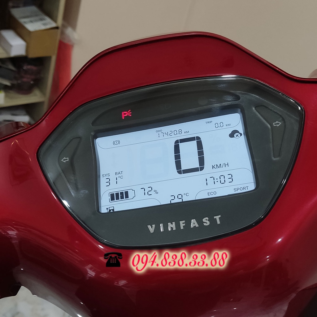 Miếng dán màn hình xe Vinfast Klara A1-2-S,Feliz, Theon, Vento