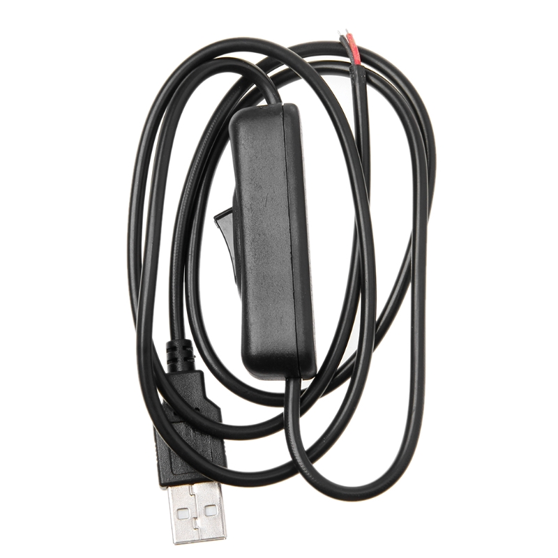 Dây Cáp Sạc Usb 2.0 5V 2 chân 2 dây có Công Tắc
