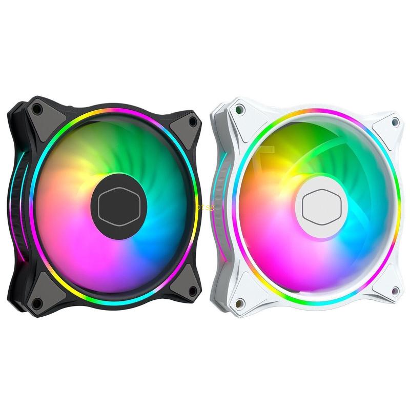 COOLER MASTER Quạt Tản Nhiệt Kép Vòng Đôi HALO MasterFan MF120 Cho Vỏ Máy Tính PC