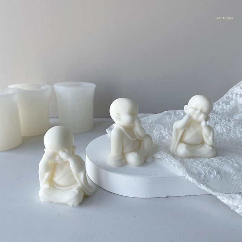 Khuôn Silicone Làm Xà Phòng Hình Chú Tiểu