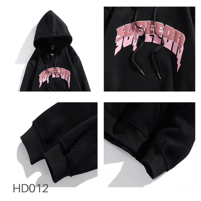 Áo hoodie form rộng in SUPEEON - HD012 T2000