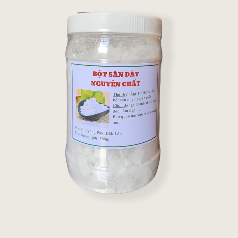 Bột sắn dây nguyên chất 100% Đăk Lăk