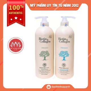 Cặp dầu gội xả BIOTIN & COLLAGEN cao cấp Ý