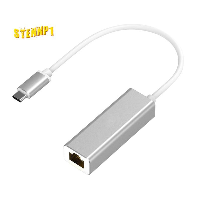 Bộ Chuyển Đổi Usb C Sang Rj45 Usb 3.1 Type-C / Thunderbolt 3 Sang Rj45 Gigabit Ethernet Lan Cho 2017 Macbook Pro Imac