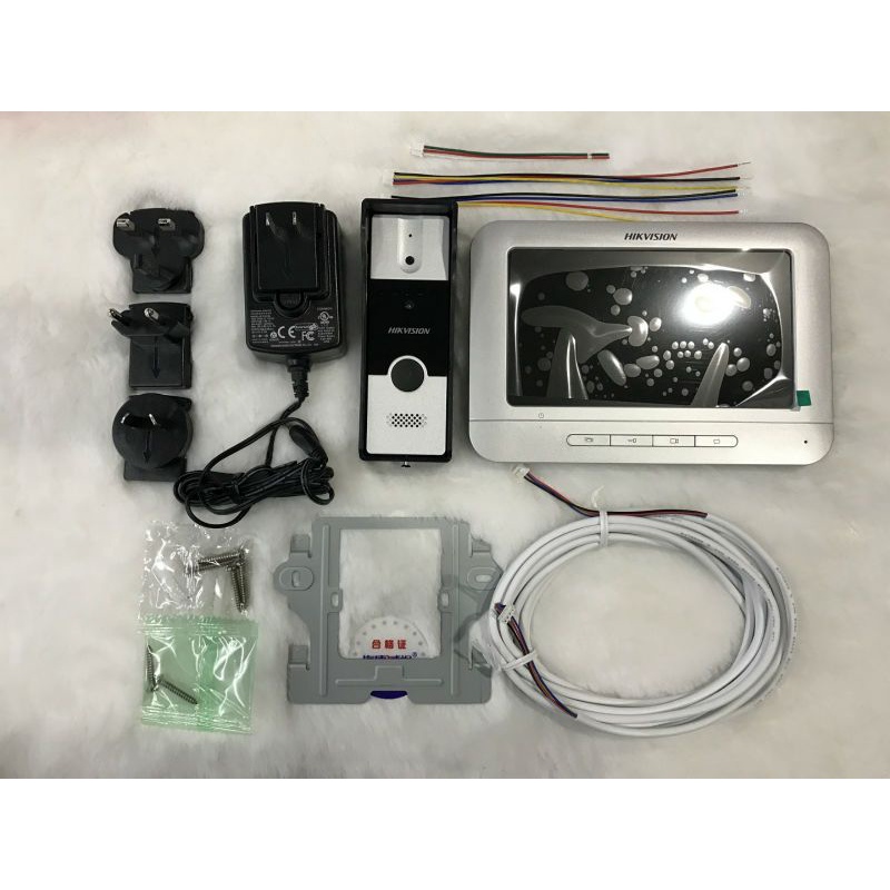 Bộ Chuông Cửa Màn Hình Màu Analog HIKVISION DS-KIS202 - Bảo Hành Chính Hãng 12 Tháng