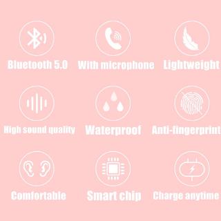 VANSEN Bluetooth Headset Ipods TWS I12 Wireless Bluetooth Headset Bluetooth 5.0 Airpods Macaroon Color Inpods X9mini