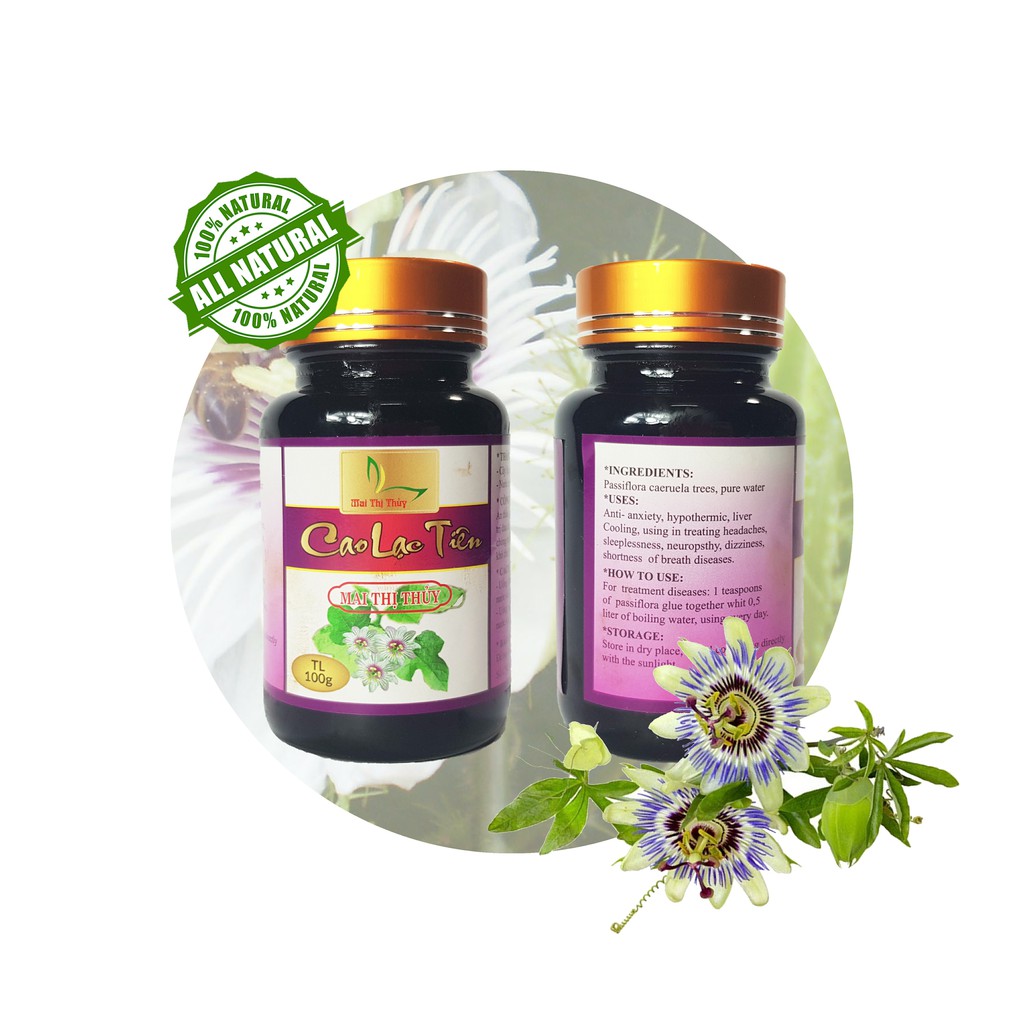 Cao Lạc Tiên Nguyên Chất 100g Mai Thị Thủy_Mang đến giấc ngủ thật ngon từ thảo dược thiên nhiên