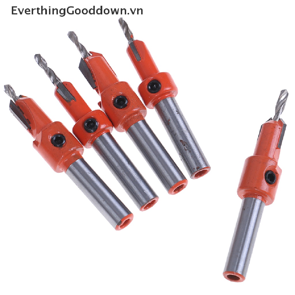 Bộ Mũi Khoan Gỗ Lỗ Xoắn Ốc Chuyên Dụng
