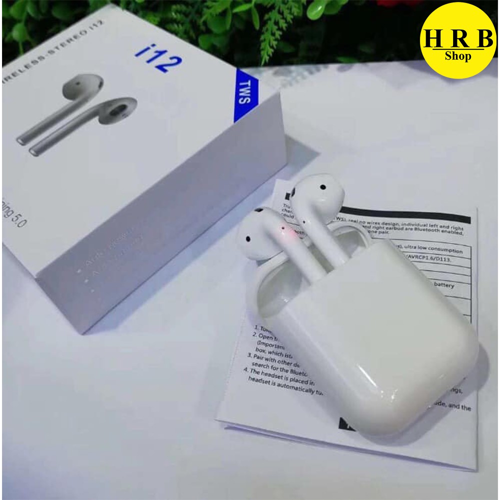 [Bản Cao Cấp] Tai Nghe Bluetooth Không Dây I12 Giá Rẻ | BigBuy360 - bigbuy360.vn