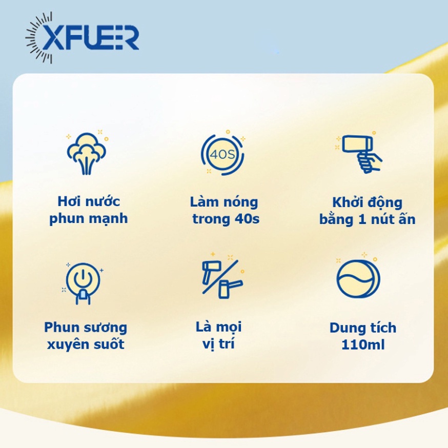 Bàn là hơi nước cầm tay Xfuer SY-28 máy ủi hơi nước cầm tay siêu nhỏ gọn Bigmart86