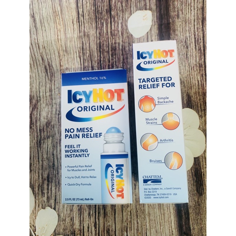 Dầu nóng lăn ICY HOT 10/2024