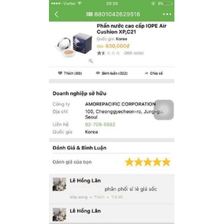 Phấn Nước Hàn Quốc Iopee C21