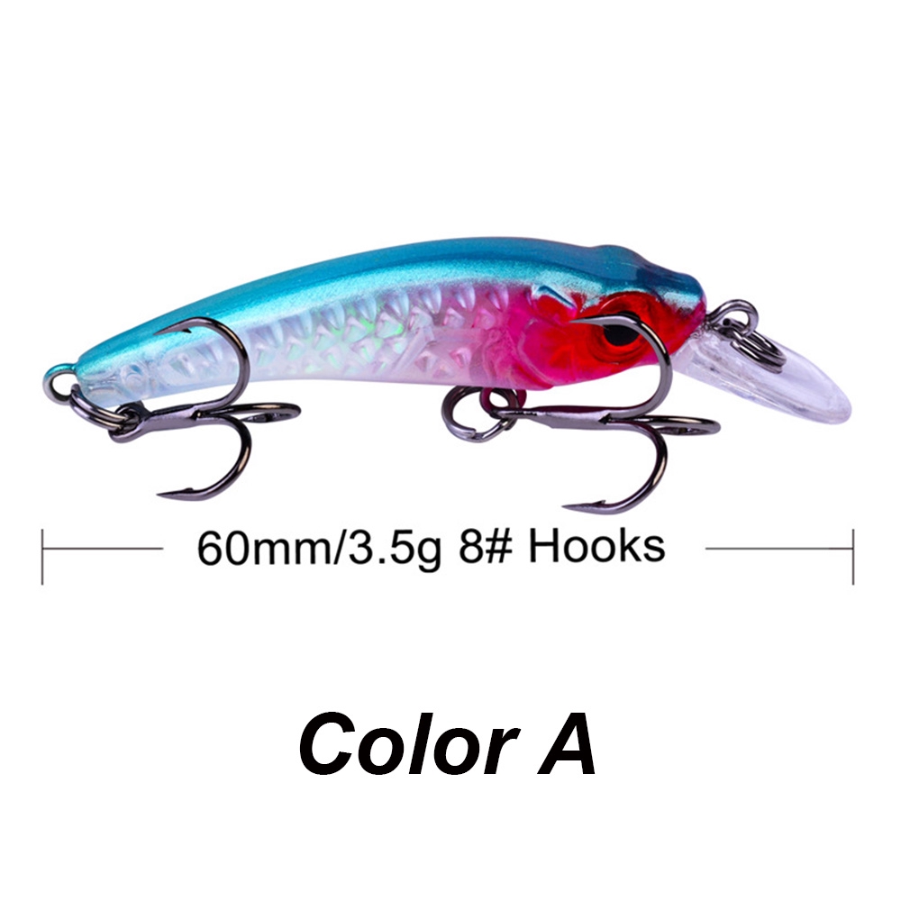 Mồi Giả Câu Cá 6cm/3.5g Chất Lượng Cao