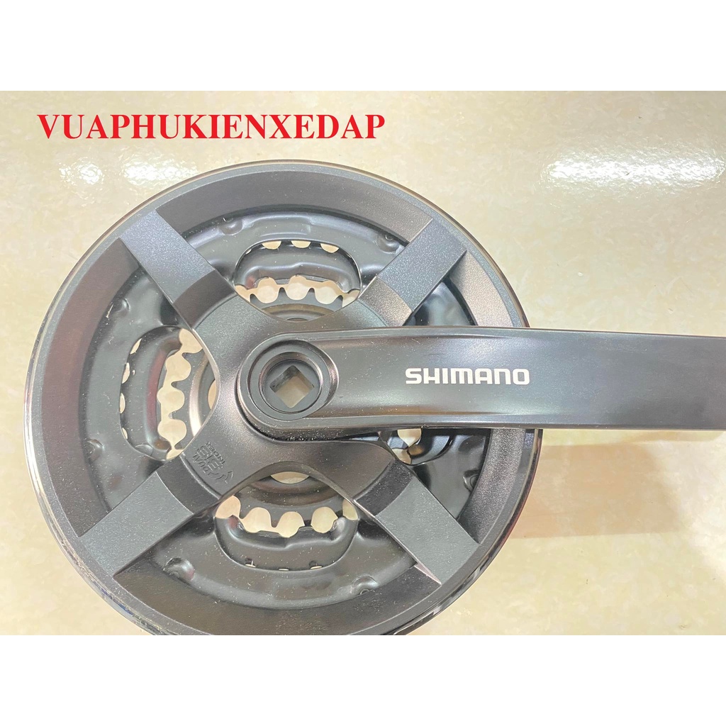 Đùi đĩa nhôm Shimano FC- TY301 xe đạp thể thao 42T
