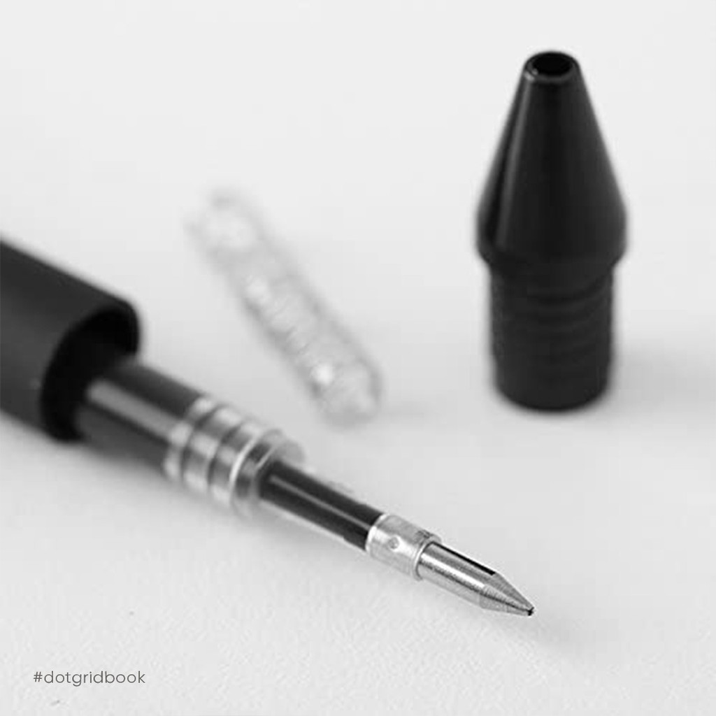 Bút bi gel KACO PURE  - Black