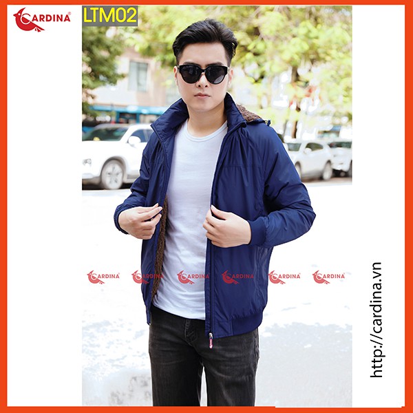 Áo Khoác Nam, Áo Gió Nam 2 Lớp Lót Lông Cừu CARDINA Cao Cấp Siêu Nhẹ, Siêu Ấm | BigBuy360 - bigbuy360.vn