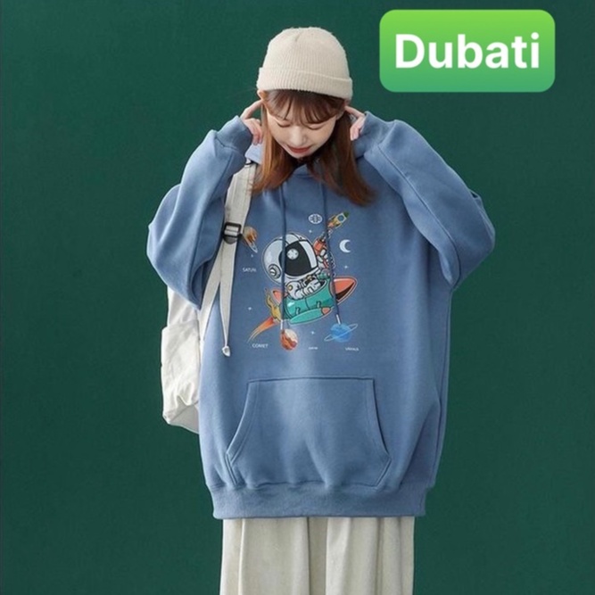 ÁO NỈ, ÁO KHOÁC HOODIE PHI HÀNH GIA NASA SIÊU NGẦU NAM NỮ PHONG CÁCH NHẬT BẢN HOT TREND 2022 - DUBATI FASHION