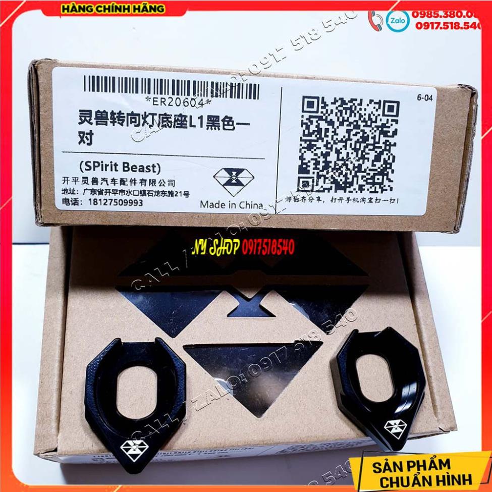 Lông Đền Xi Nhan Winner X,RSX 150, Exciter, Vario Chính Hãng Spirit Beat Nhôm CNC Nguyên Khối