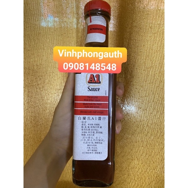 Nước sốt A1 Sauce - Original England 240gr