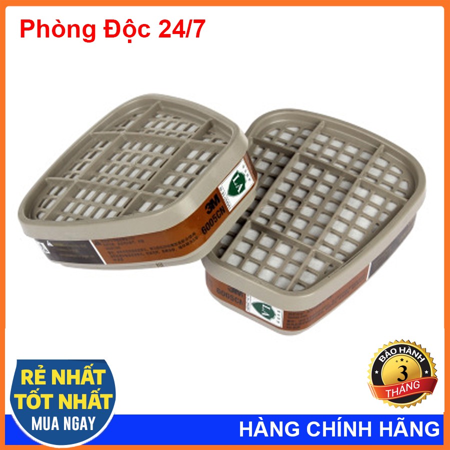 Phin Lọc 3m 6001 Than Hoạt Tính Khử Độc