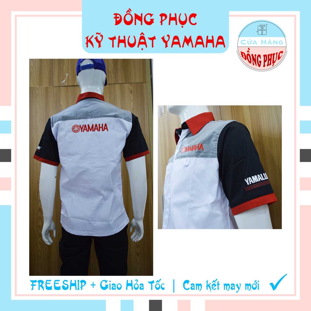 ĐỒNG PHỤC NHÂN VIÊN KỸ THUẬT VIÊN - KỸ THUẬT TRƯỞNG CHÍNH HÃNG YAMAHA, ĐÚNG CHUẨN CỦA YAM, Gía sỉ!