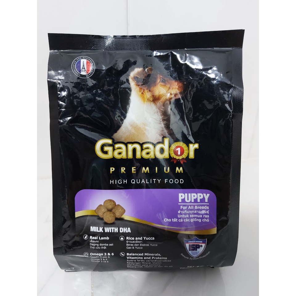 (Quận 4)Thức ăn chó nhỏ Ganador Puppy (400g)